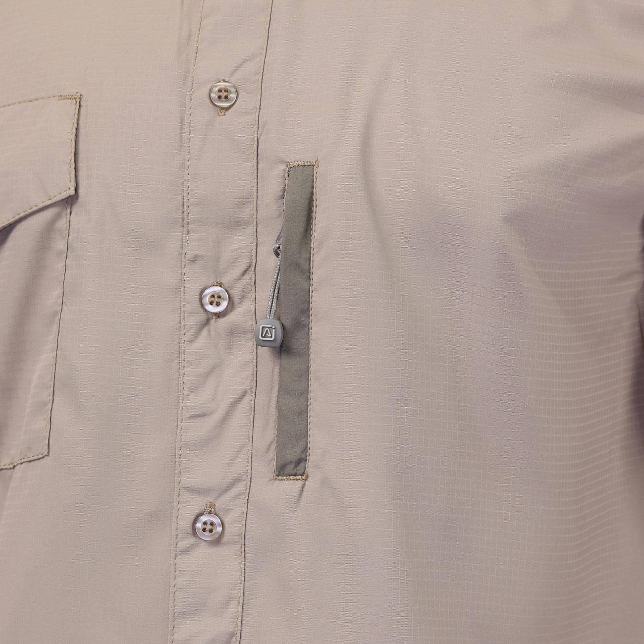 Camisa Lightwind Poliéster Beige