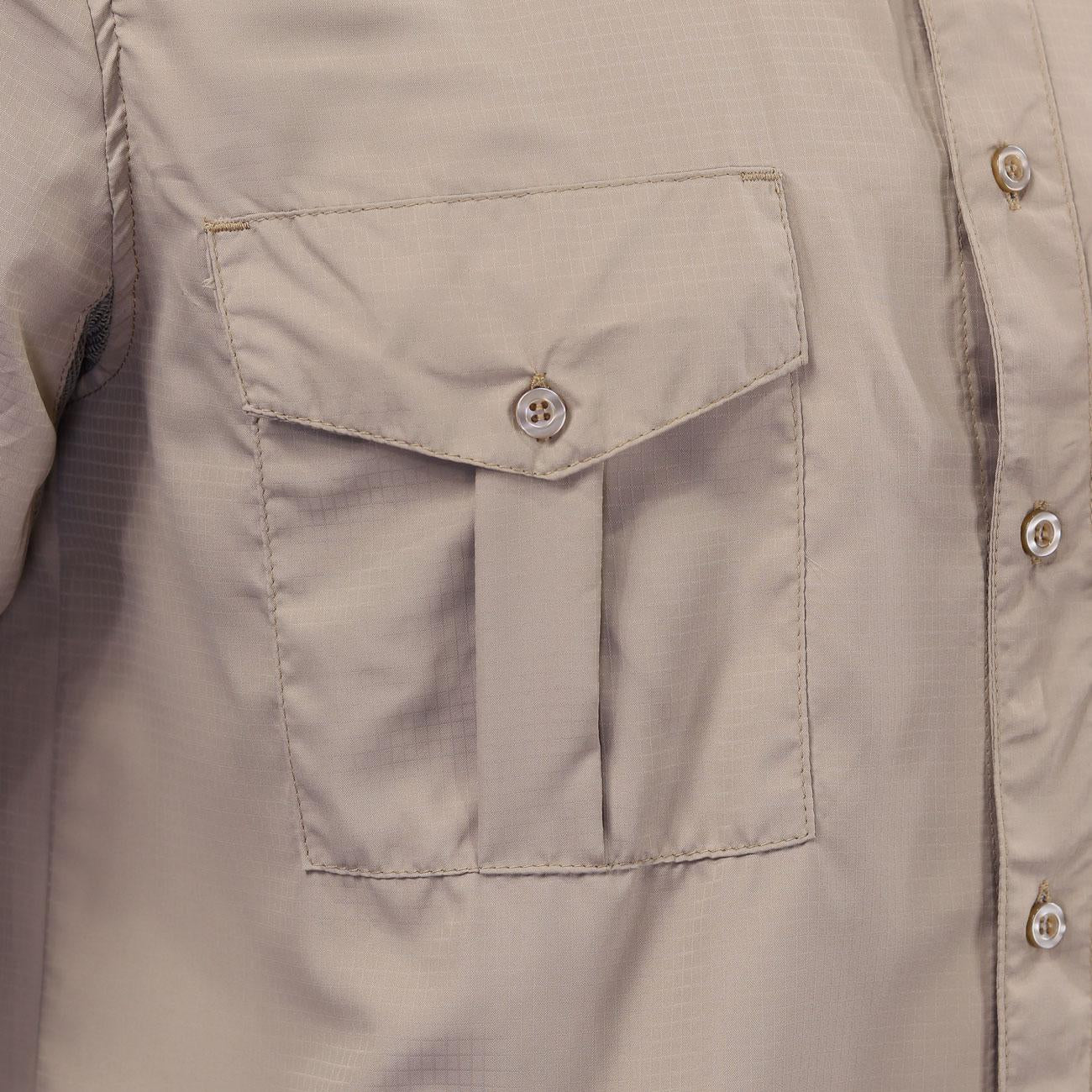 Camisa Lightwind Poliéster Beige