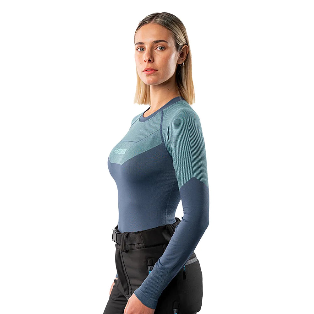 CAMISETA PRIMERA CAPA HW ECOOPER MUJER BLUE