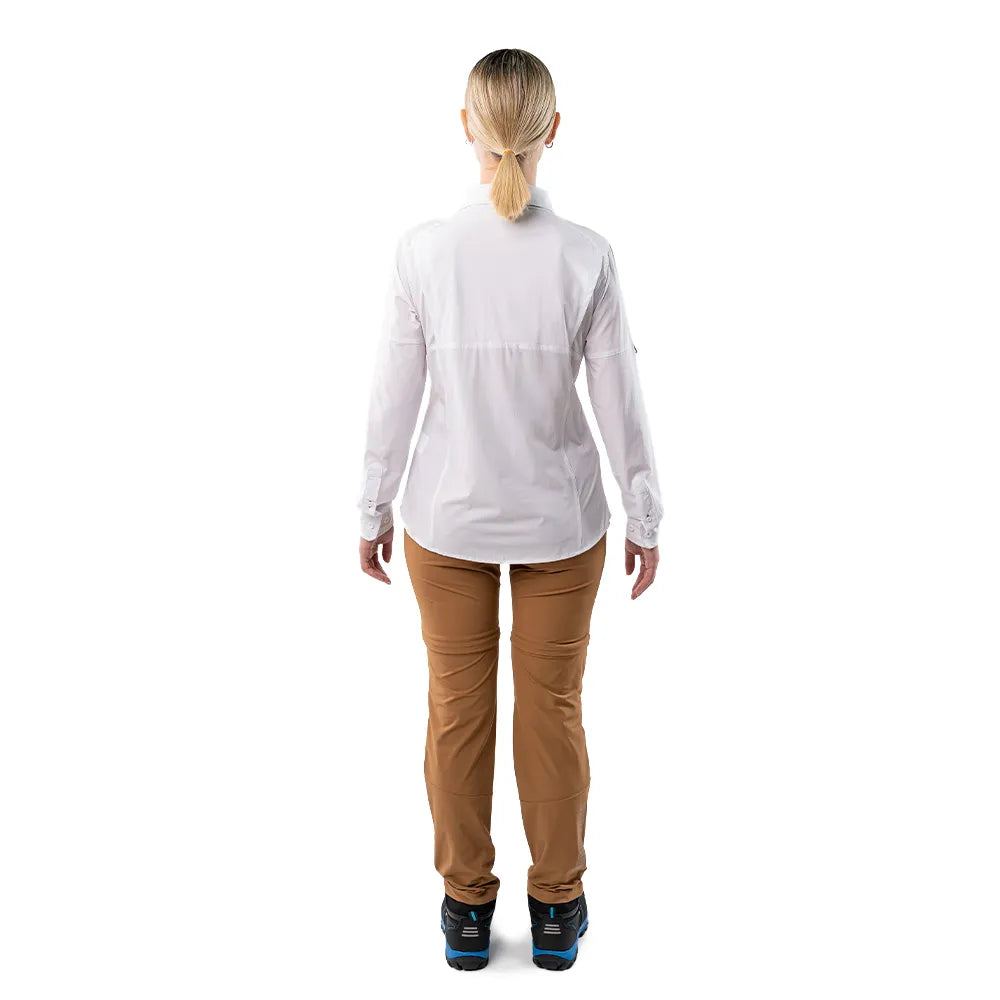 CAMISA HW ANTAKARI SPANDEX MUJER BLANCA