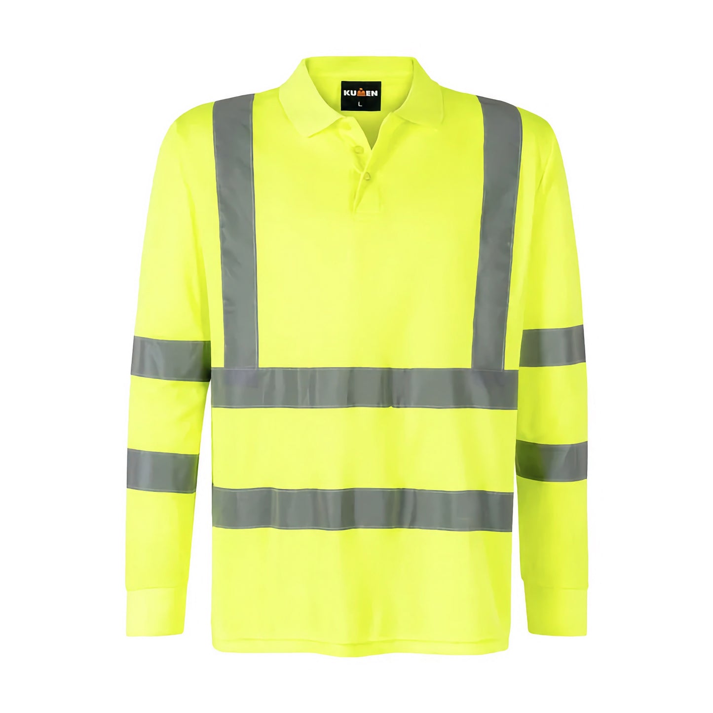 POLERA COOLDRY 360 HI-VIS MANGA LARGA PIQUÉ