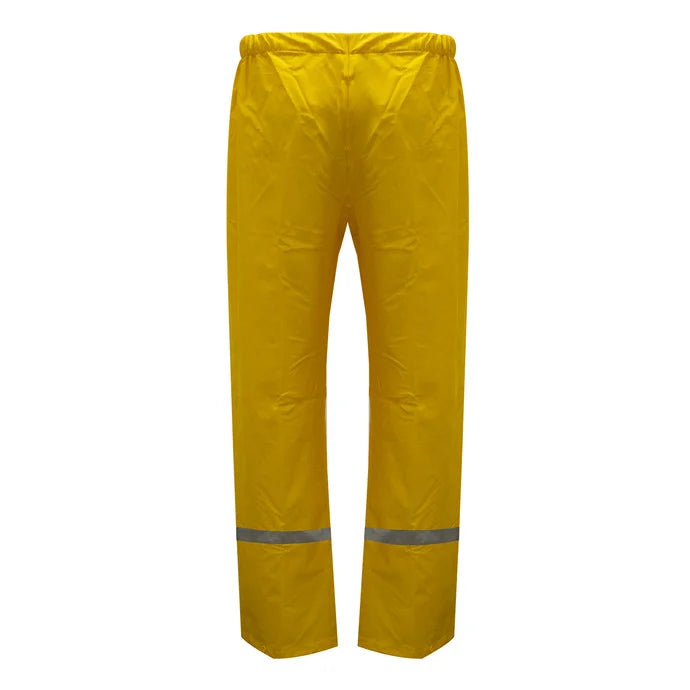 TRAJE SEALTOP PU/PVC ANTIÁCIDO CON CINTA REFLECTANTE AMARILLO