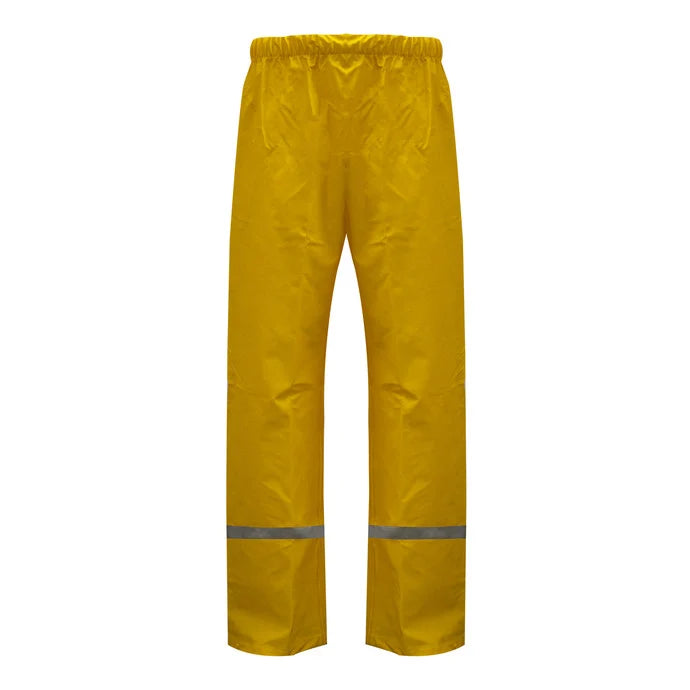 TRAJE SEALTOP PU/PVC ANTIÁCIDO CON CINTA REFLECTANTE AMARILLO